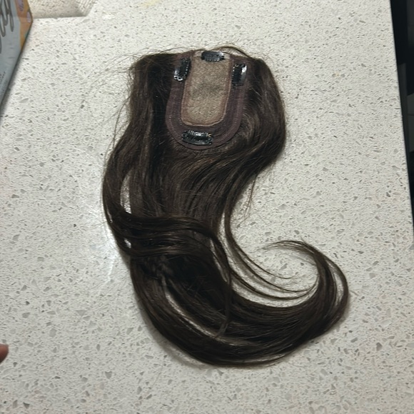 Beautiful Metamorphosis Womens Hair Topper Pieces 100% Human Hair. Brown 14 in - Picture 3 of 7